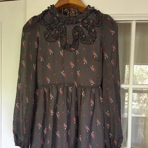 Free People Monarch Wings Minidress 2